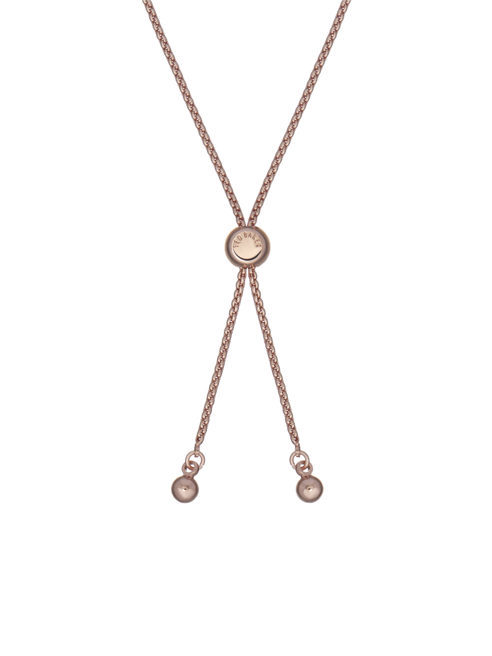 Ted Baker Rose Gold Icon Crystal Bracelet