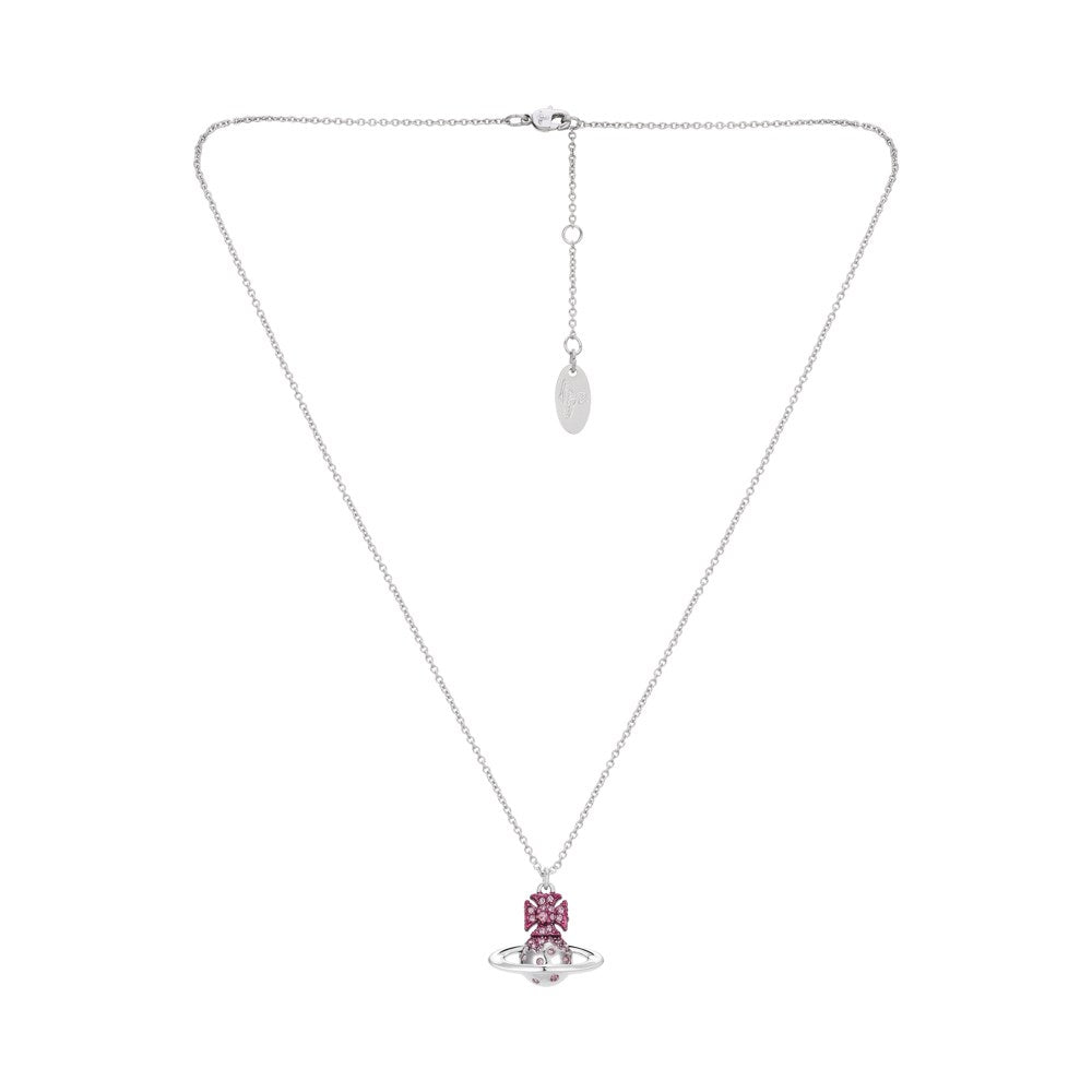 Vivienne Westwood Amethyst Crystal Porfiro Bas Relief Necklace