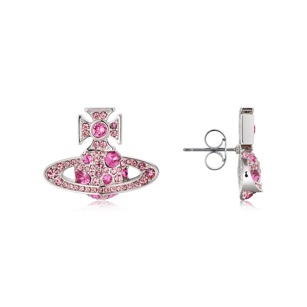 Vivienne Westwood Rose Crystal Francette Earrings