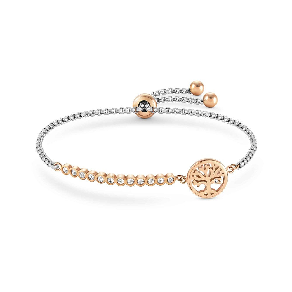Nomination Milleluci Rose Gold Tree Of Life Bracelet