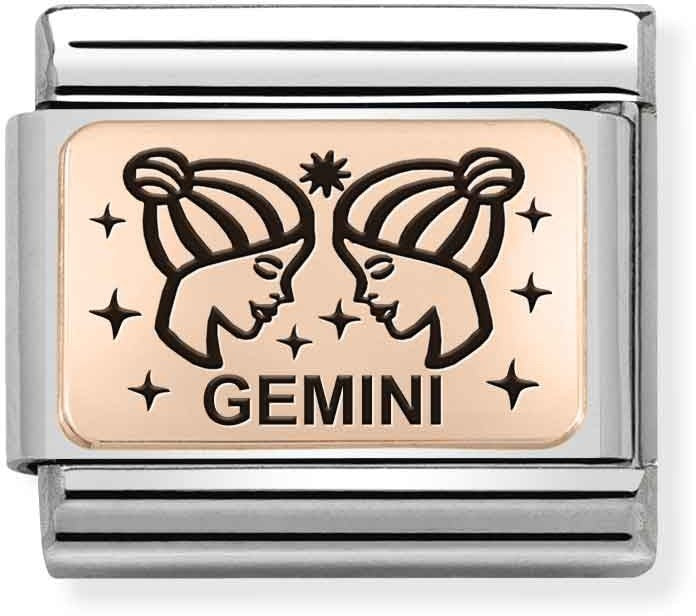 Nomination Rose Gold Gemini Charm