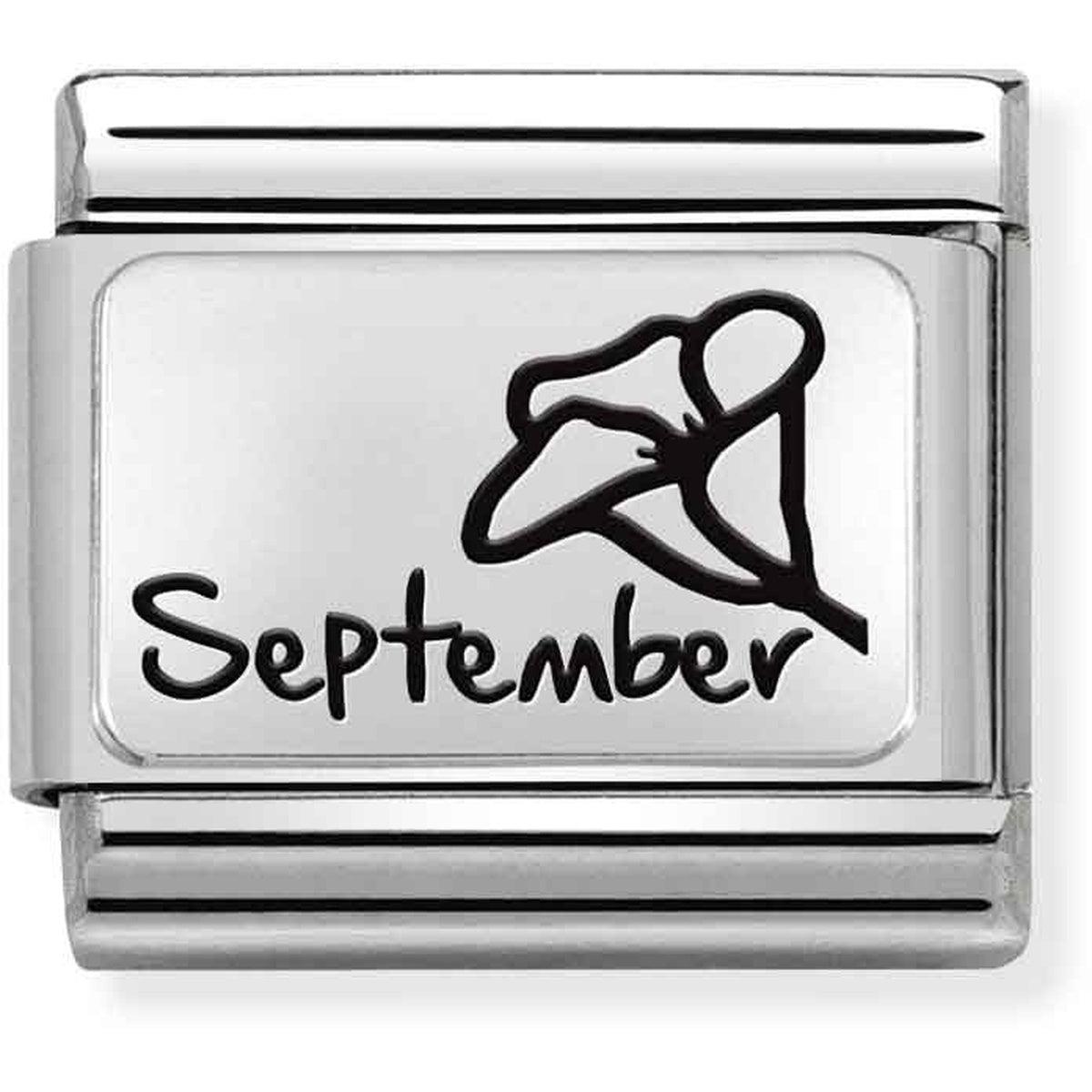 Nomination September Birth Flower Charm