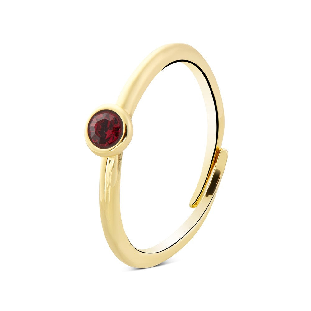 Karma Gold July Adjustable Ring