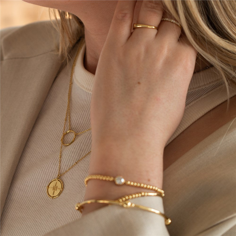 Seek + Find Seekers Gold Necklace