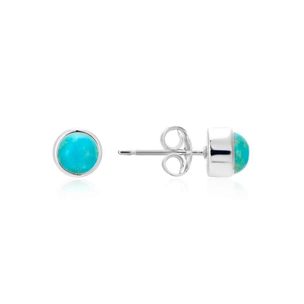 Argento December Birthstone Crystal Earrings