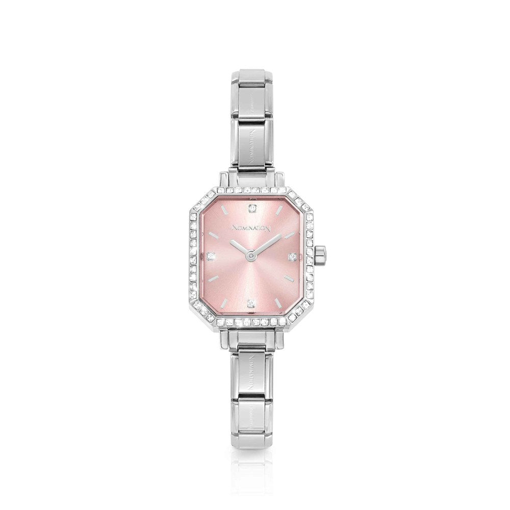 Nomination Paris Pink Crystal Watch