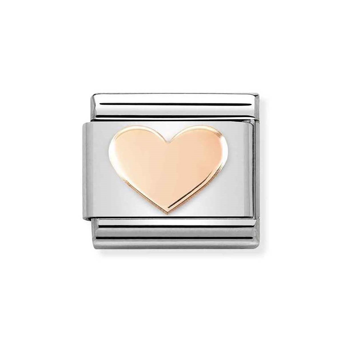 Nomination Rose Gold Heart Charm
