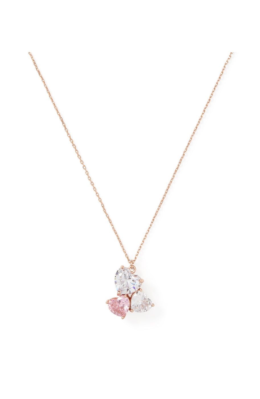 Kate Spade New York Rose Gold + Pink Crystal Heart Gift Set