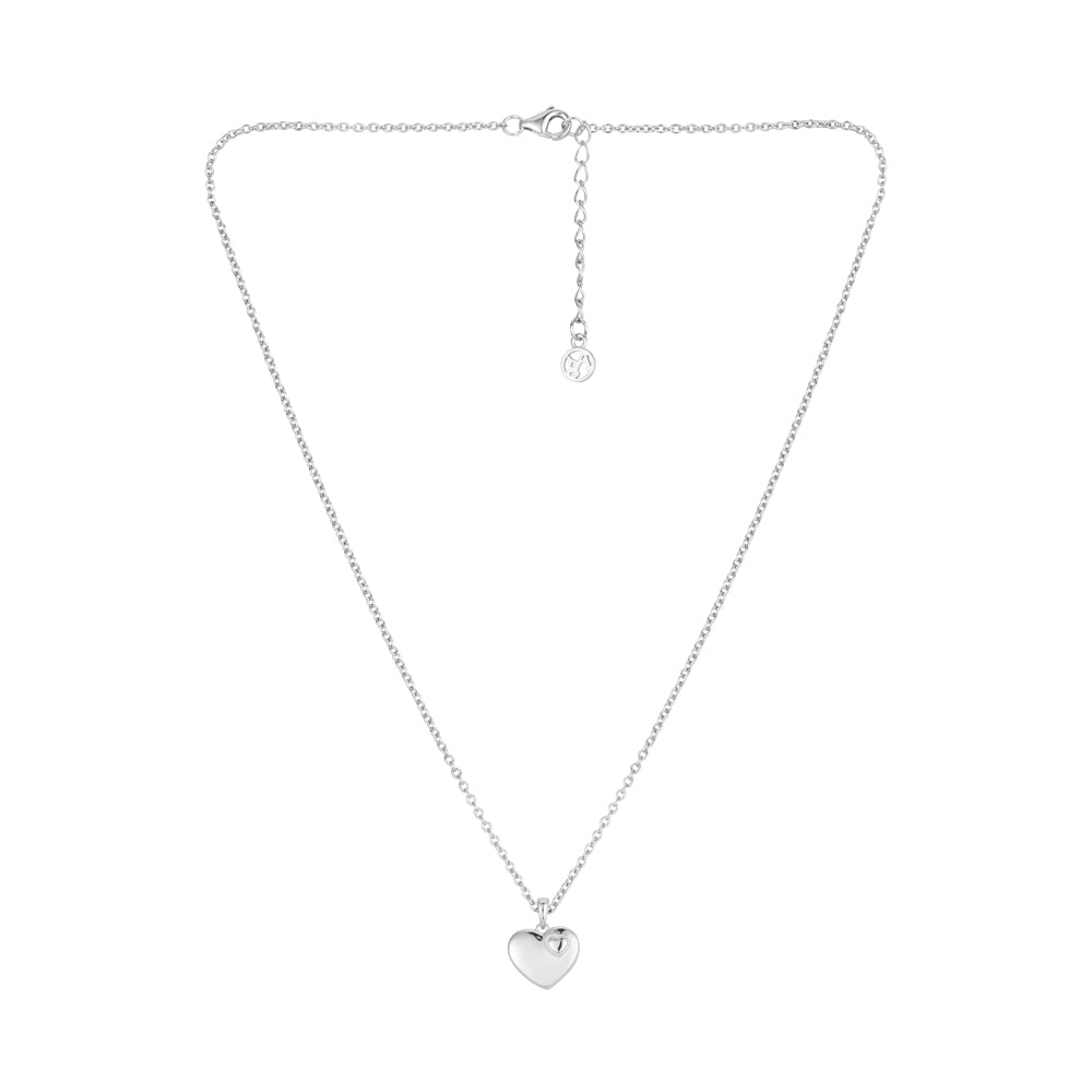 Argento Kids Silver Heart Locket Necklace