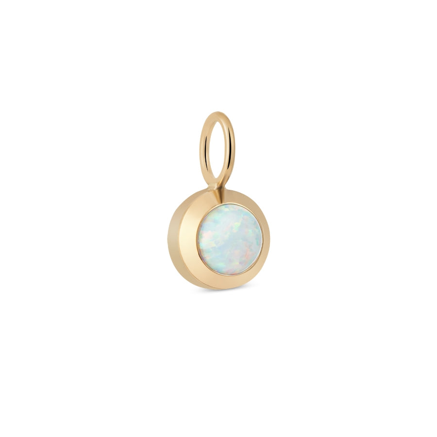 Over & Over Gold October Birthstone Charm