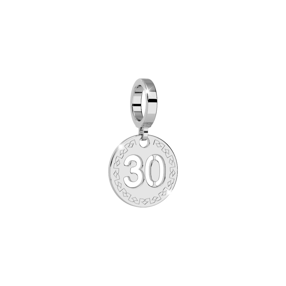 Rebecca Silver 30 Charm
