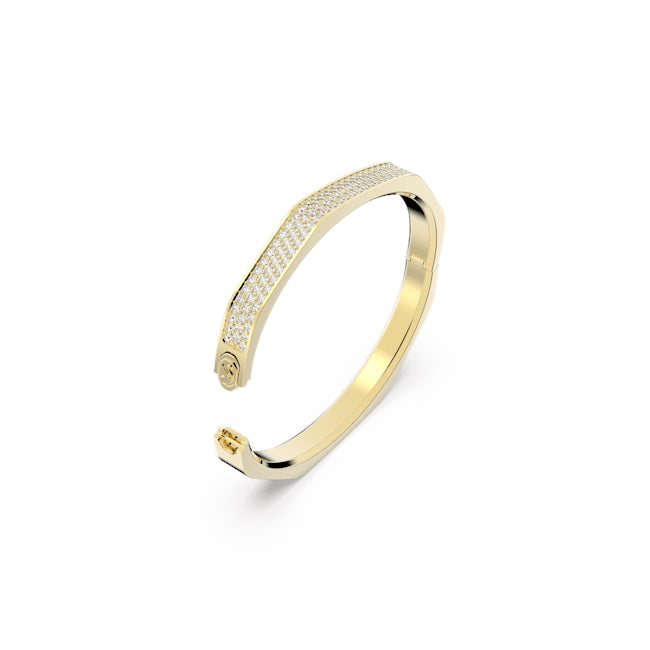 Swarovski Dextera Large Gold Octagon Bangle