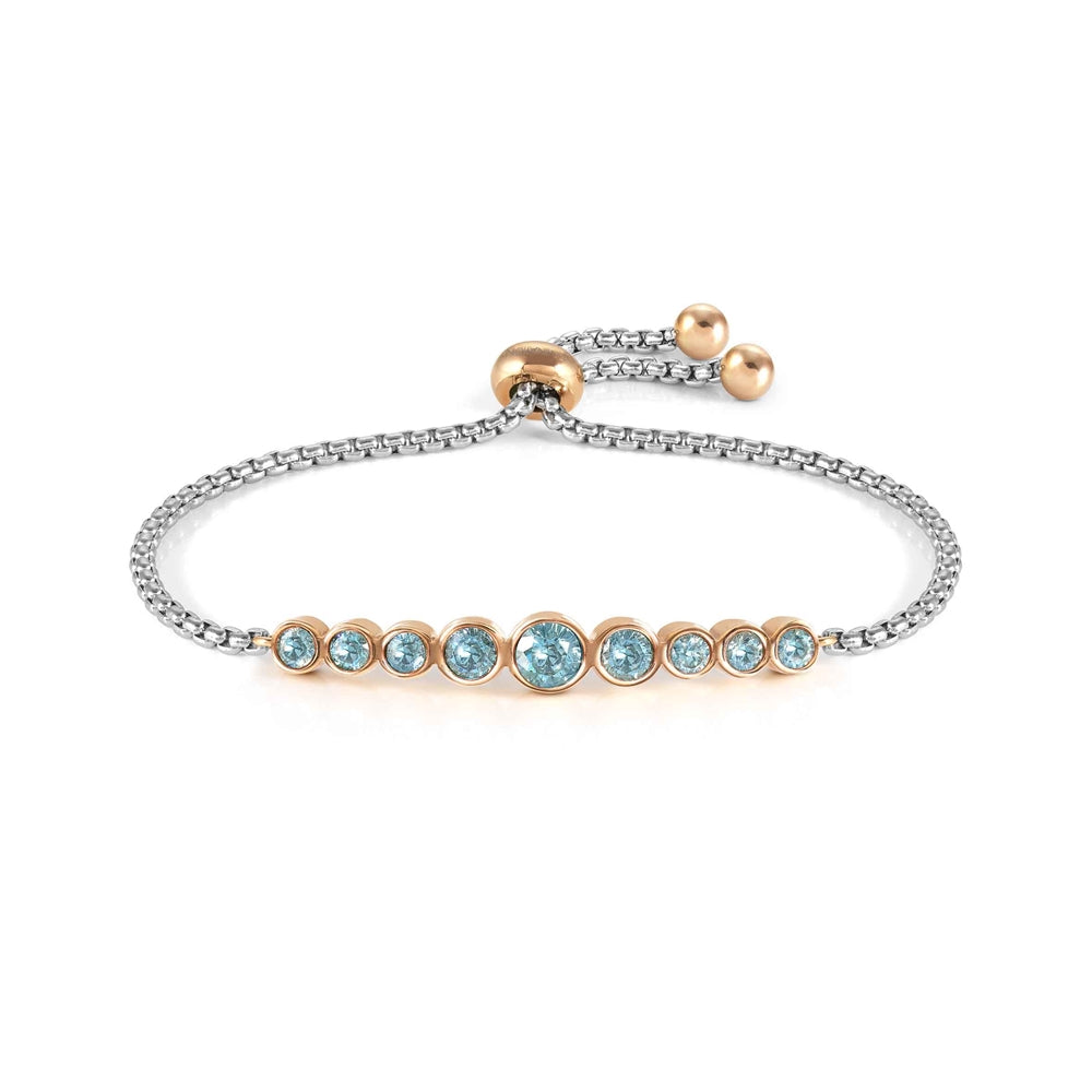 Nomination Milleluci Blue Crystal Bracelet