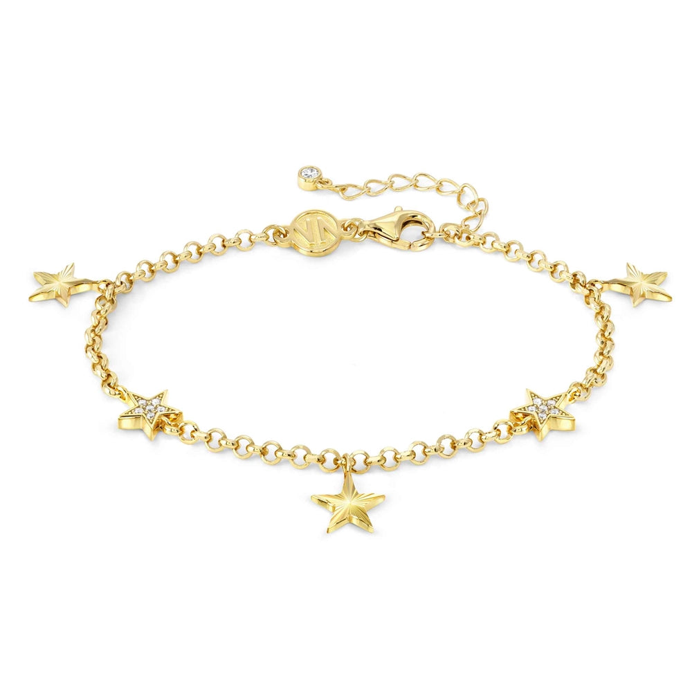 Nomination TrueJoy Gold Crystal Stars Bracelet