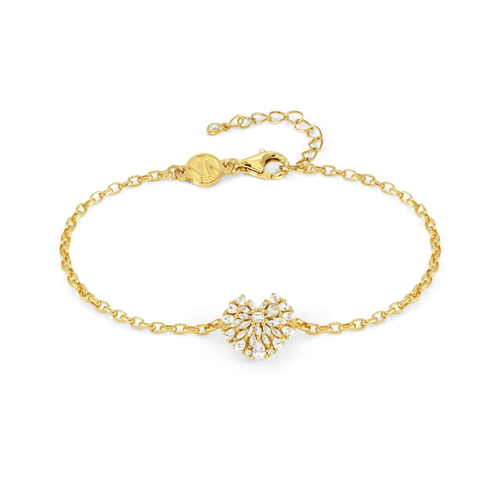 Nomination Ray Of Light Gold Heart Bracelet