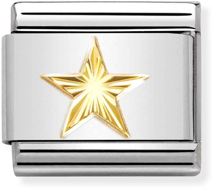 Nomination Gold Star Charm