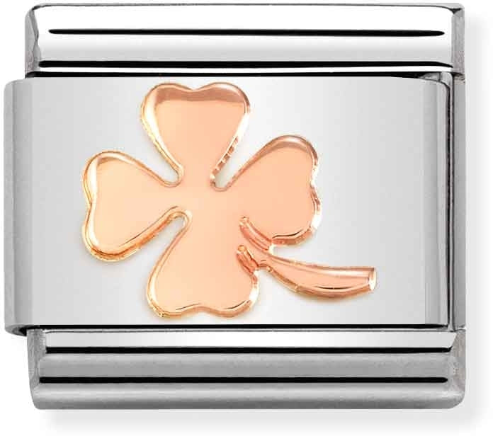 Nomination Rose Gold Clover Charm