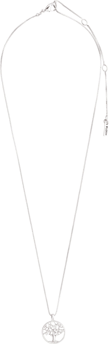 Pilgrim Silver Recycled Tree Of Life Necklace