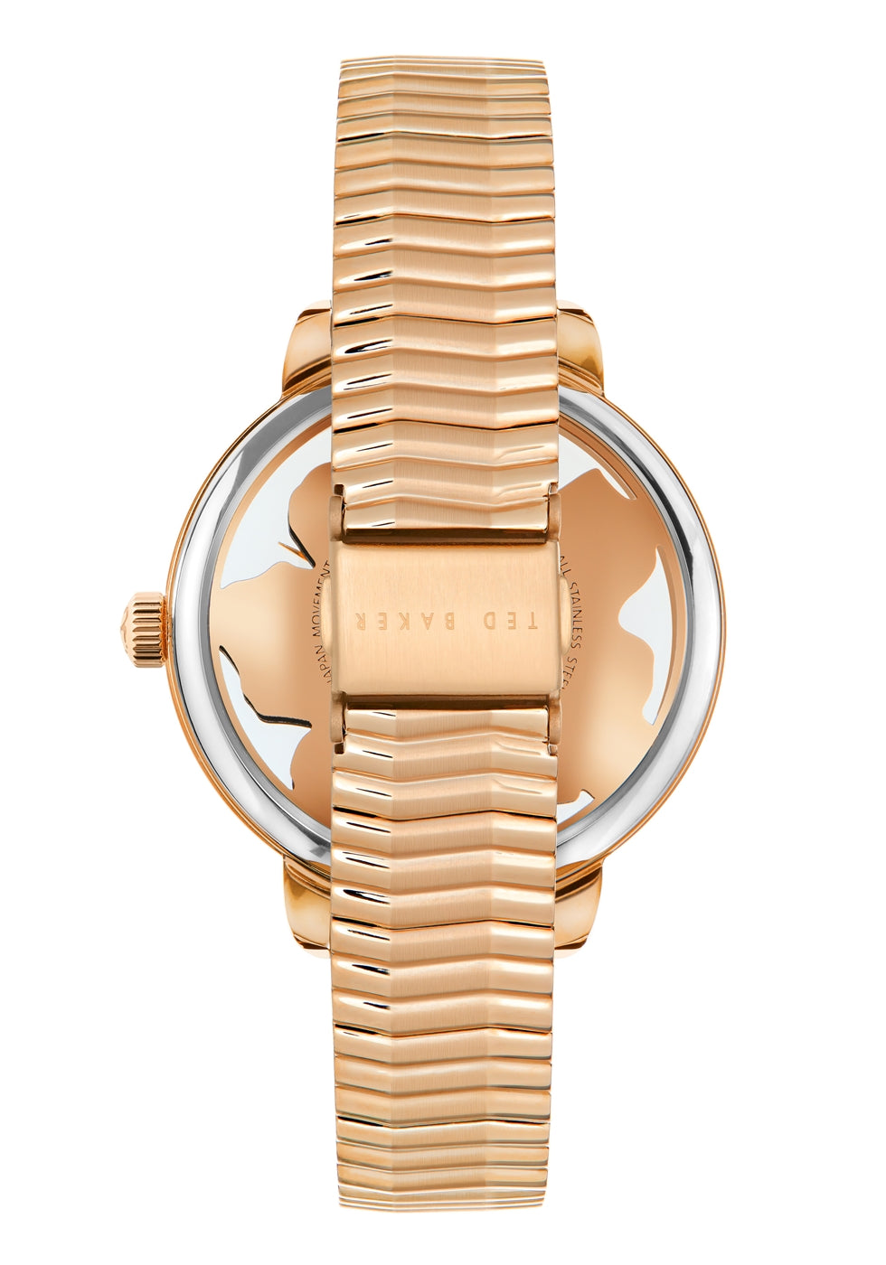 Ted Baker Rose Gold + Pink Magnolia Bracelet Watch