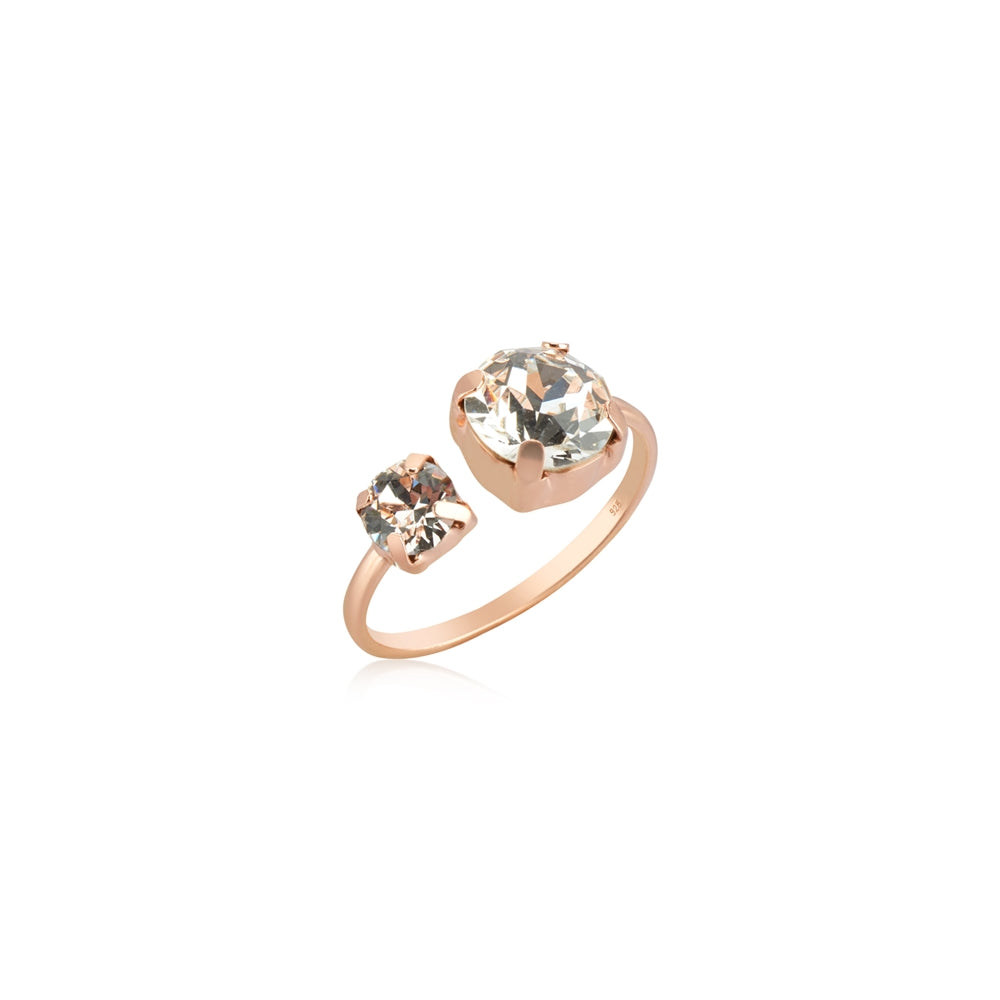 Argento Gold Vintage Rose Adjustable Ring