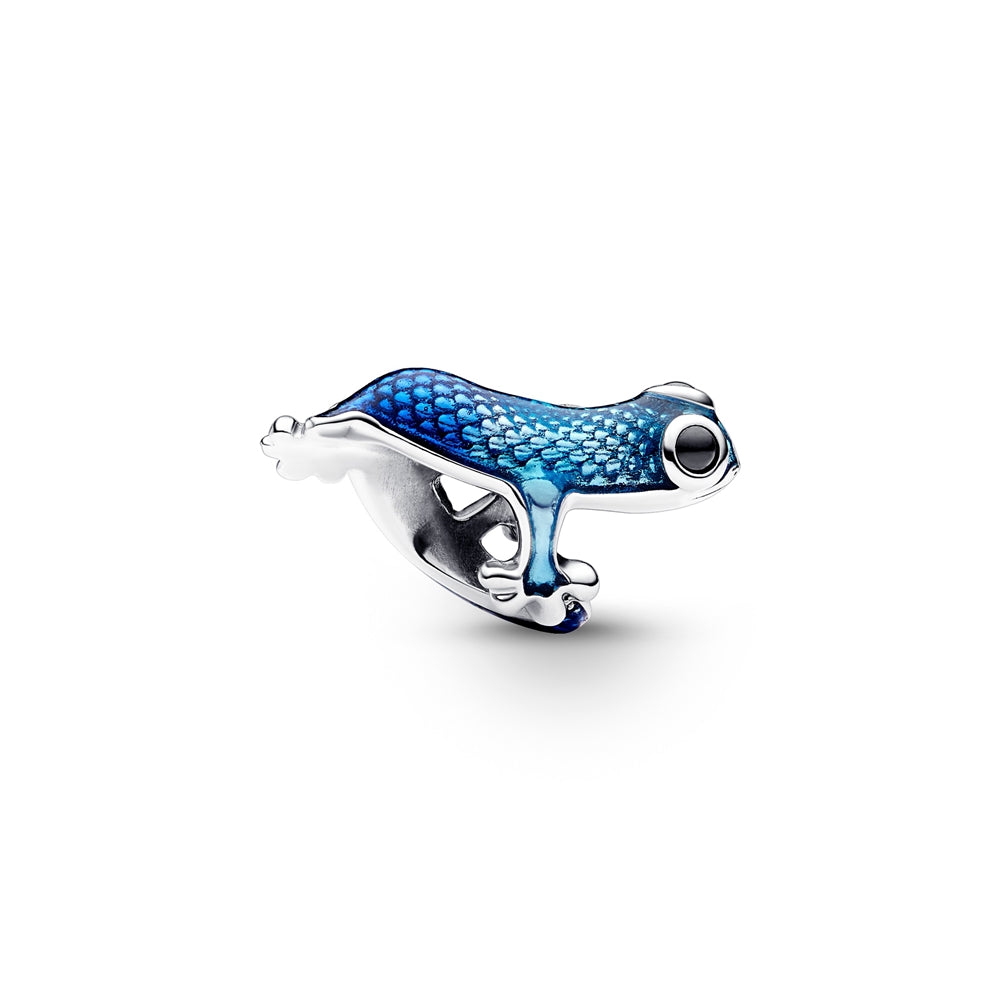 Pandora Metallic Blue Gecko Charm