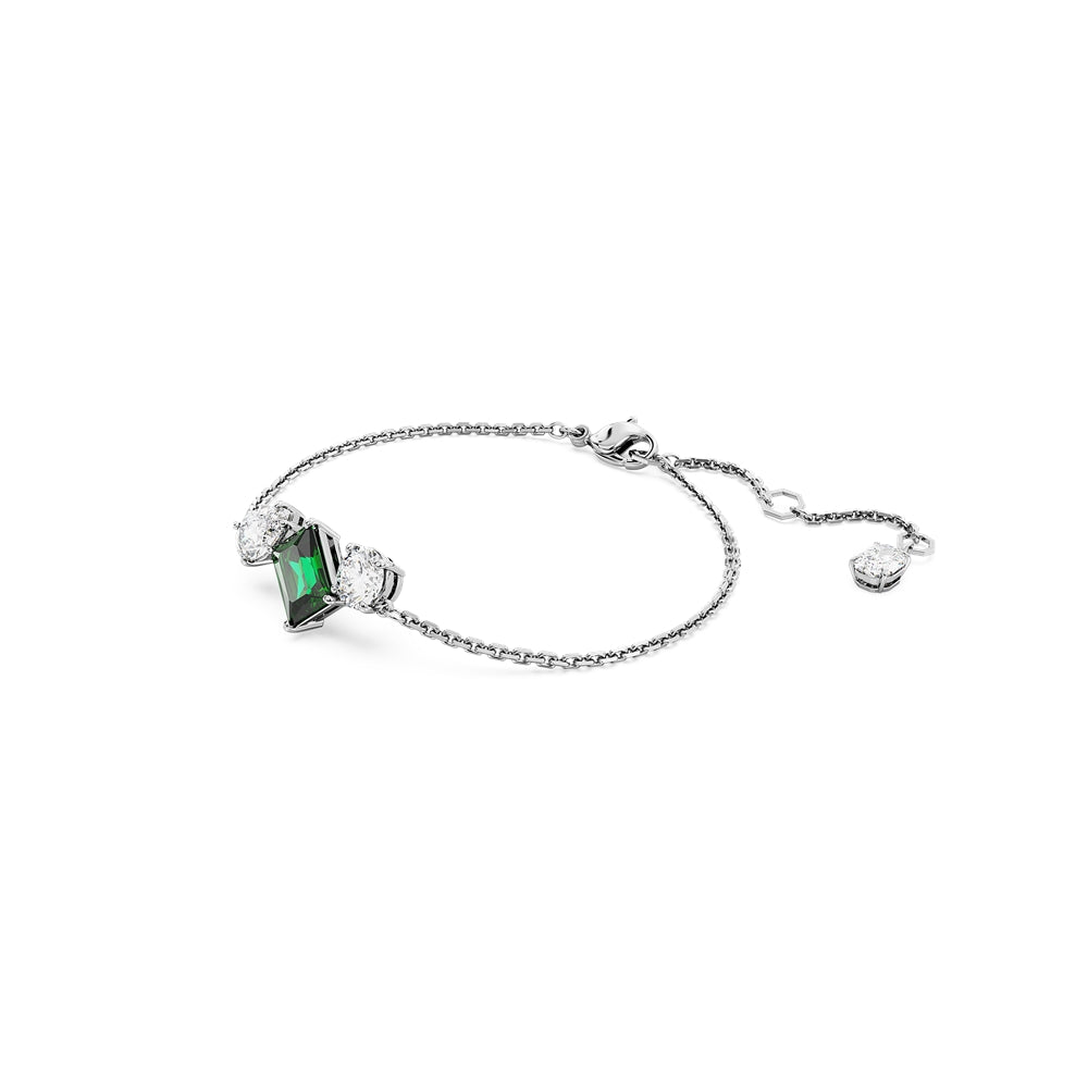 Swarovski Mesmara Mixed Cuts Green Bracelet