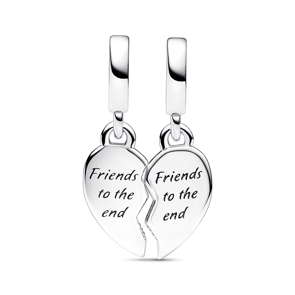 Pandora Friends Splitable Heart Dangle Charm