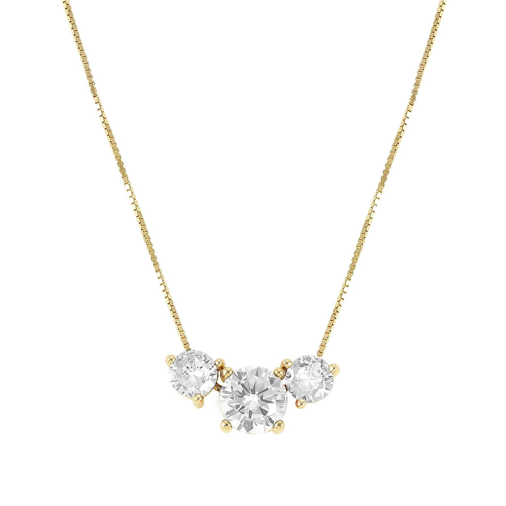 Nomination Gold Colour Wave Necklace