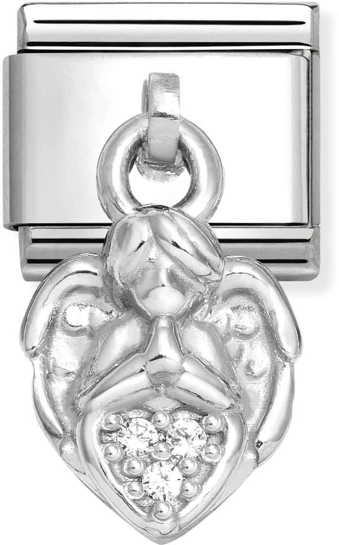 Nomination Angel With Heart Charm