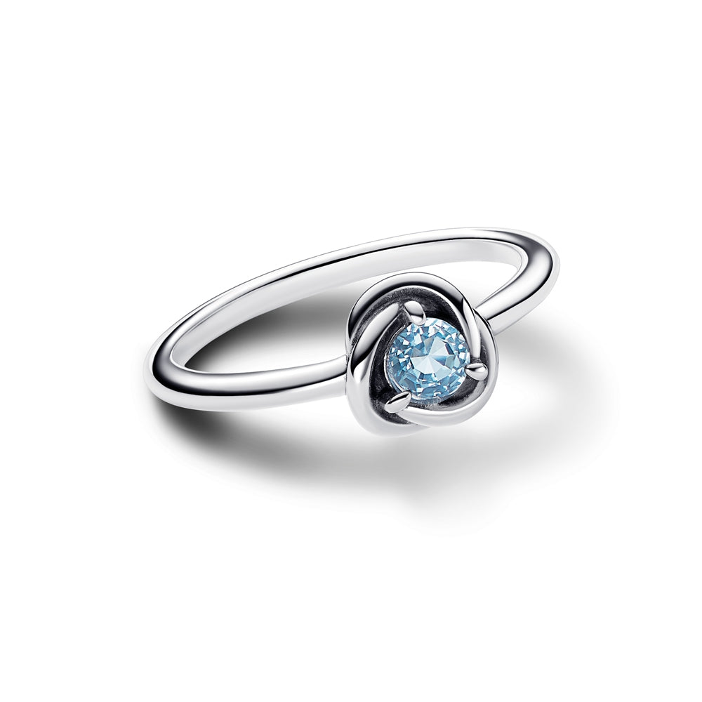 Pandora March Birthstone Eternity Circle Ring
