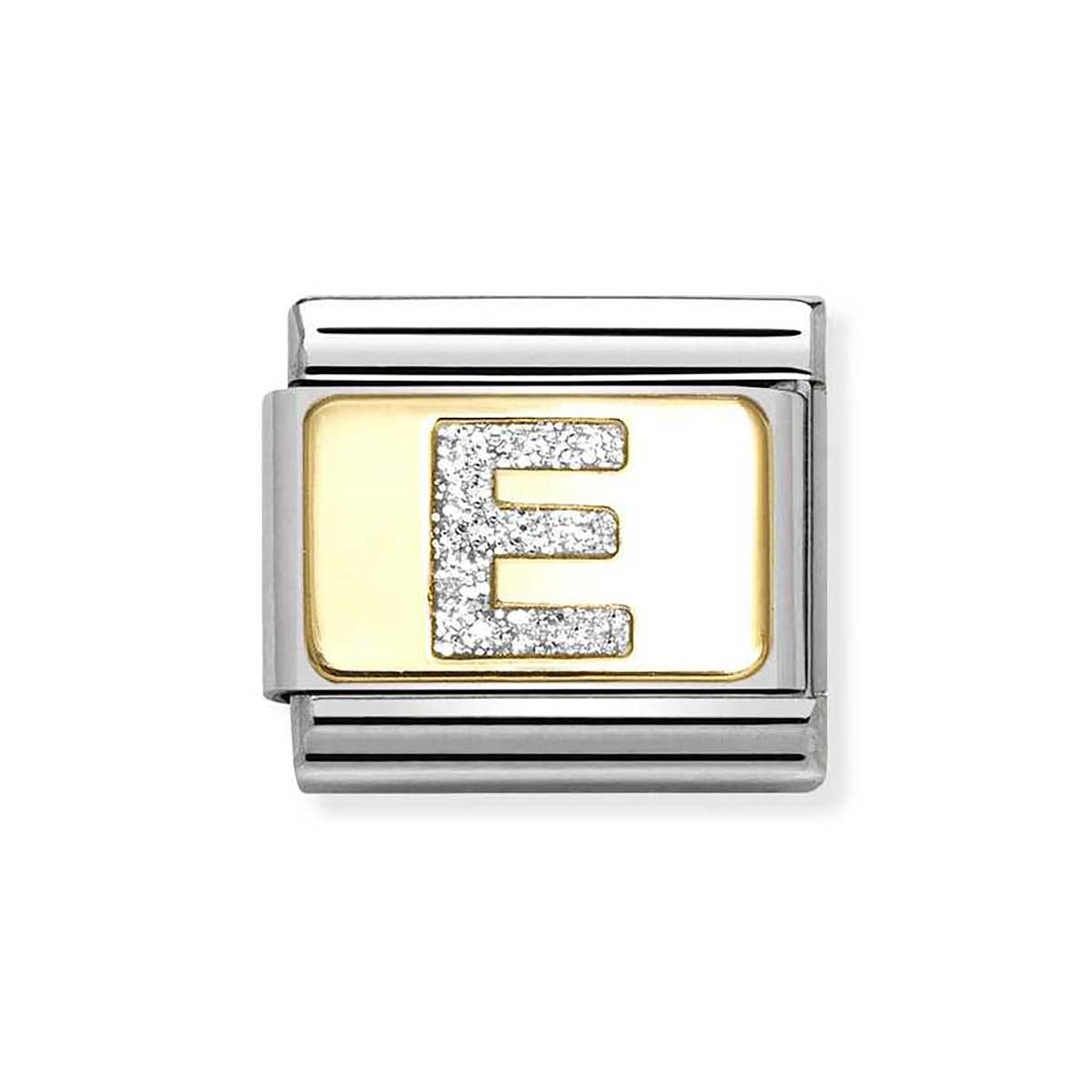 Nomination Gold Glitter E Charm