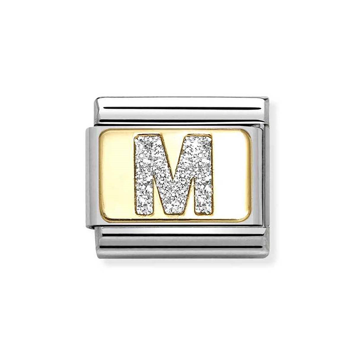 Nomination Gold Glitter M Charm
