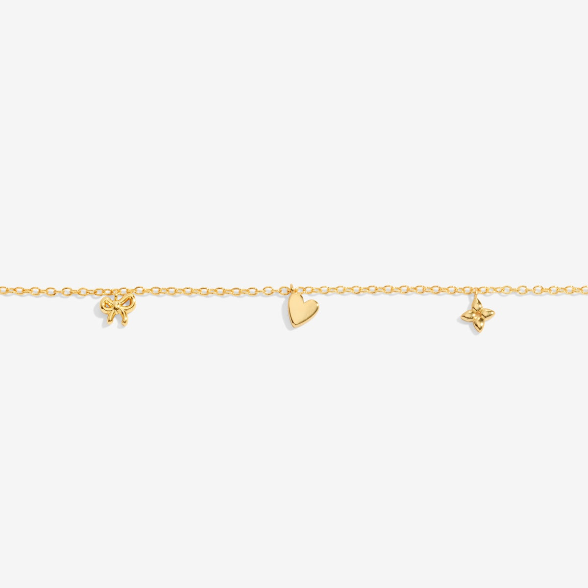 Joma Gold Multi Charms Style Bracelet