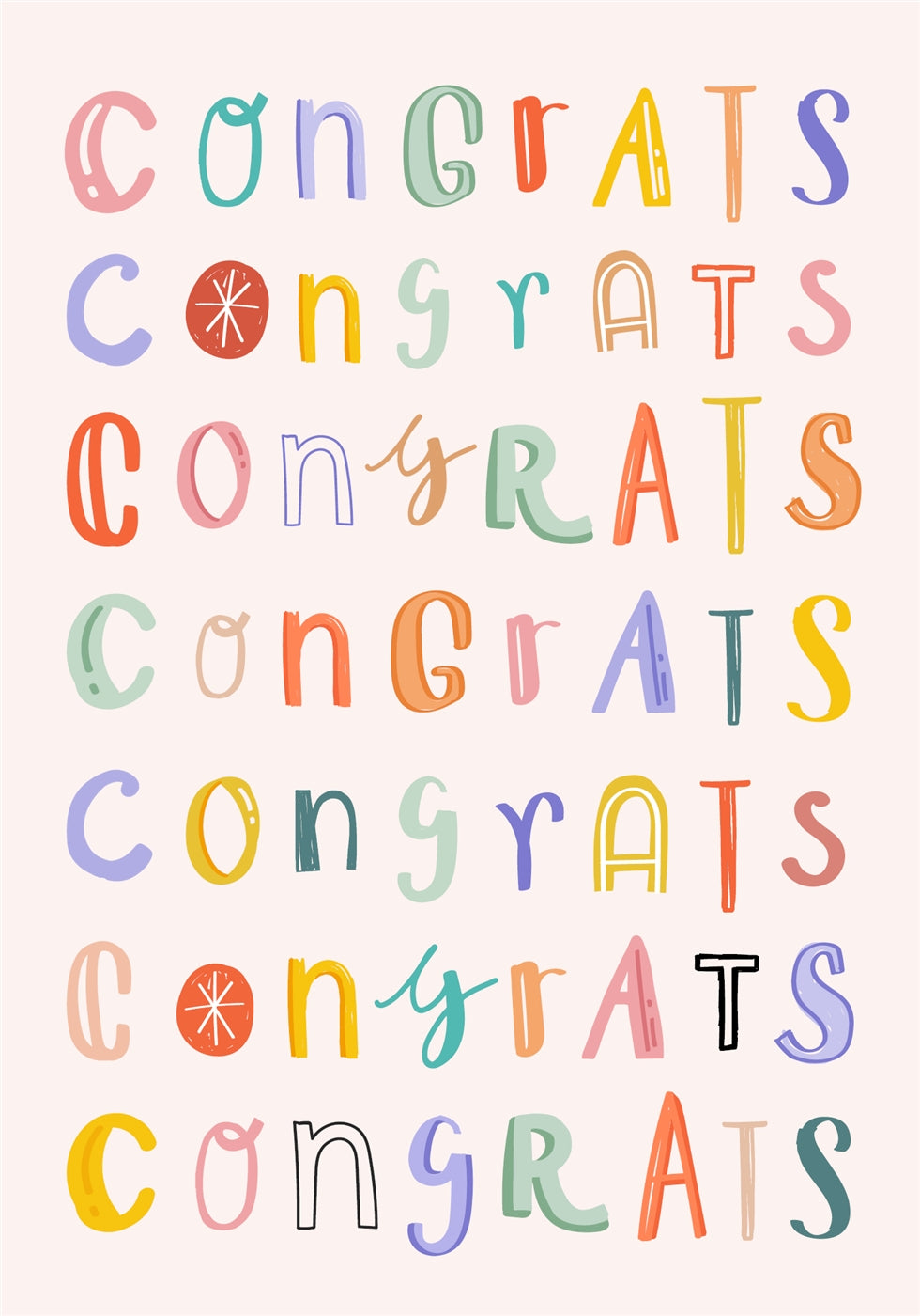 Argento Congratulations Card