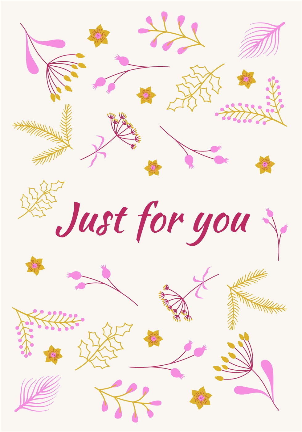 Argento Just For You Card