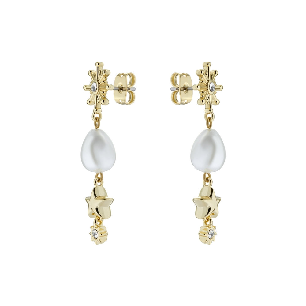 Ted Baker Celtris Gold Celestrial Pearl Drop Earrings