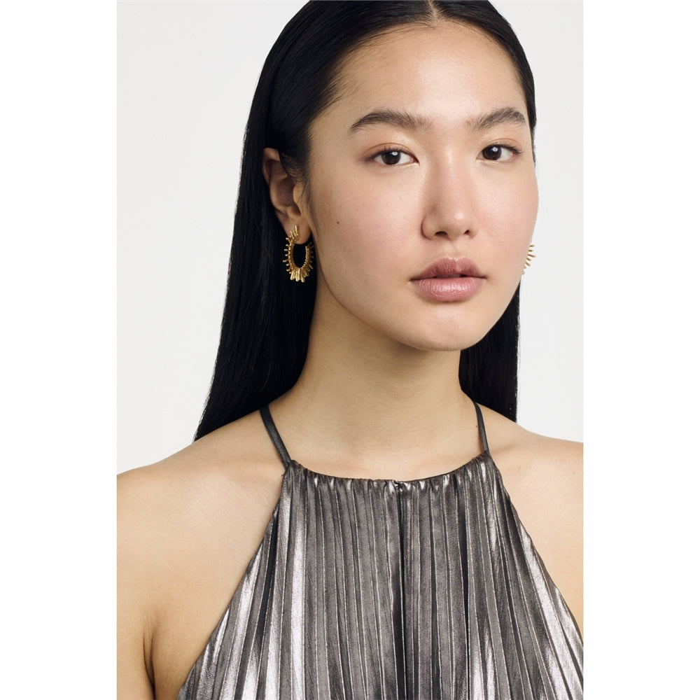 Ted Baker Sunrria Gold Sunray Large Hoops