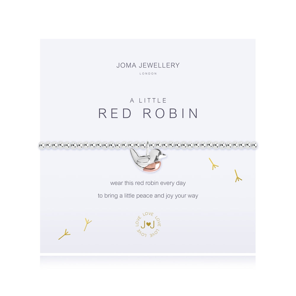 Joma A Little Red Robin Bracelet