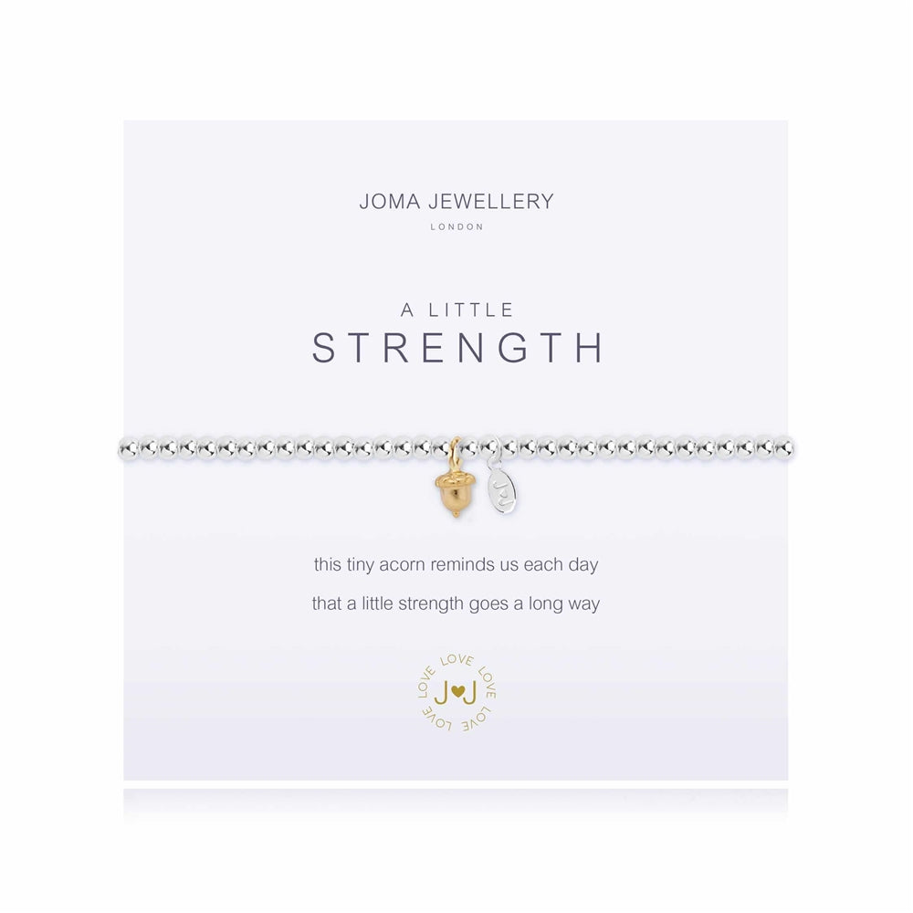 Joma A Little Strength Acorn Bracelet