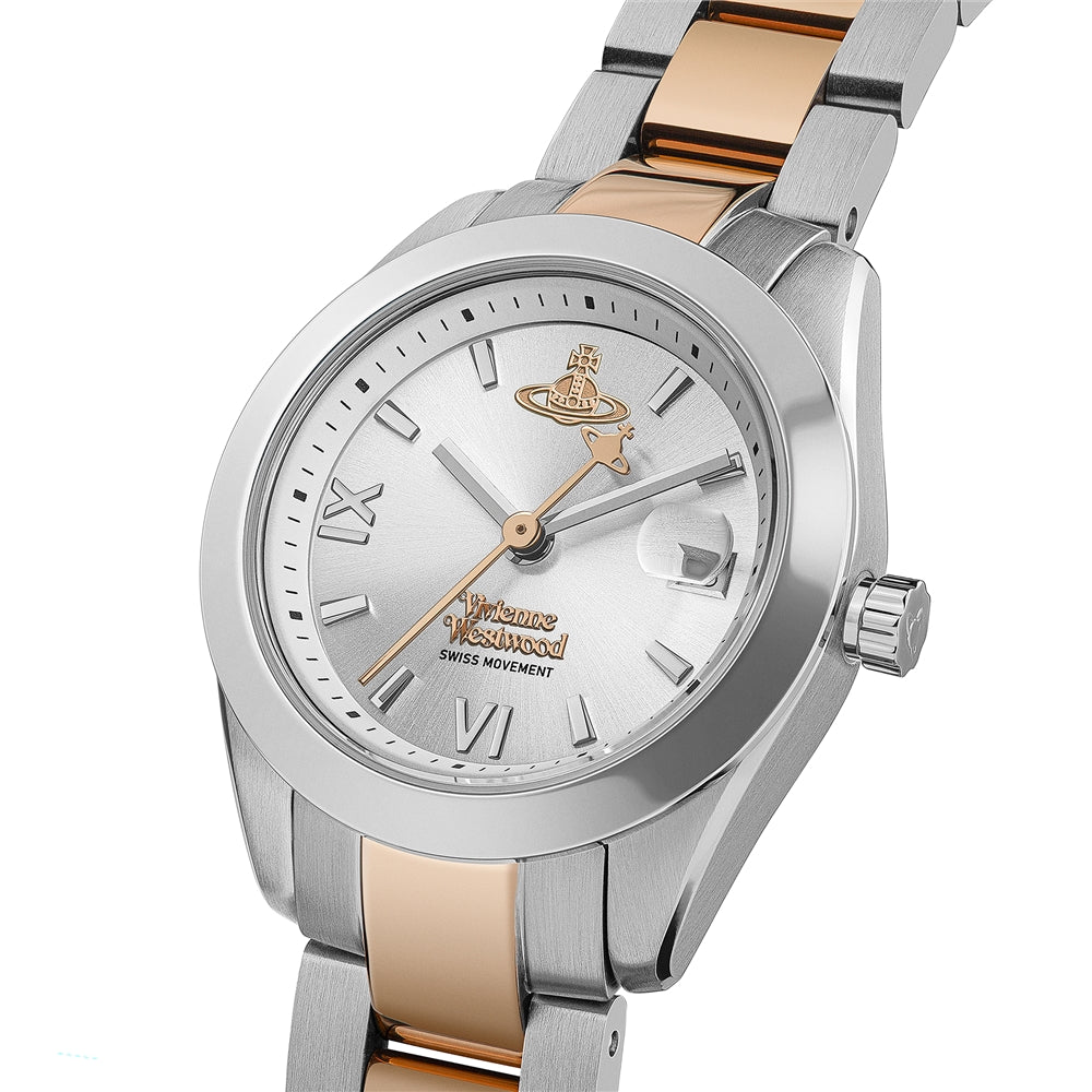 Vivienne Westwood Rose-Gold Fenchurch Quartz Watch