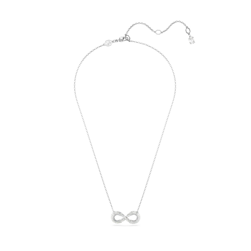 Swarovski Hyperbola Infinity Rhodium Plated Necklace