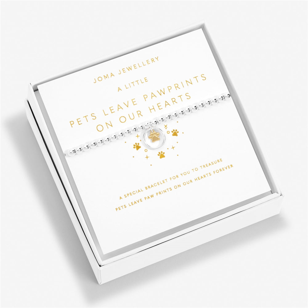 Joma Boxed A Little Pawprints On Our Heart Bracelet