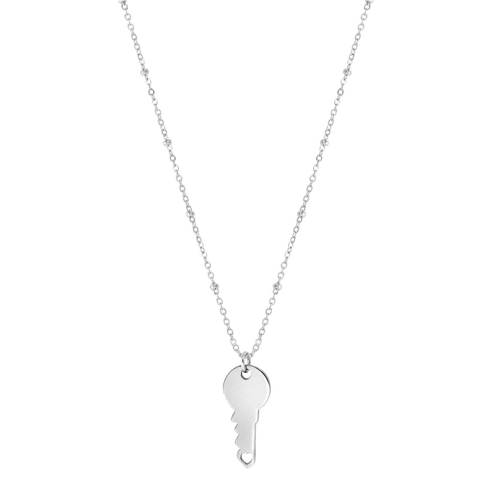 Nomination Semper Con Me Engravable Wind Rose Key Necklace