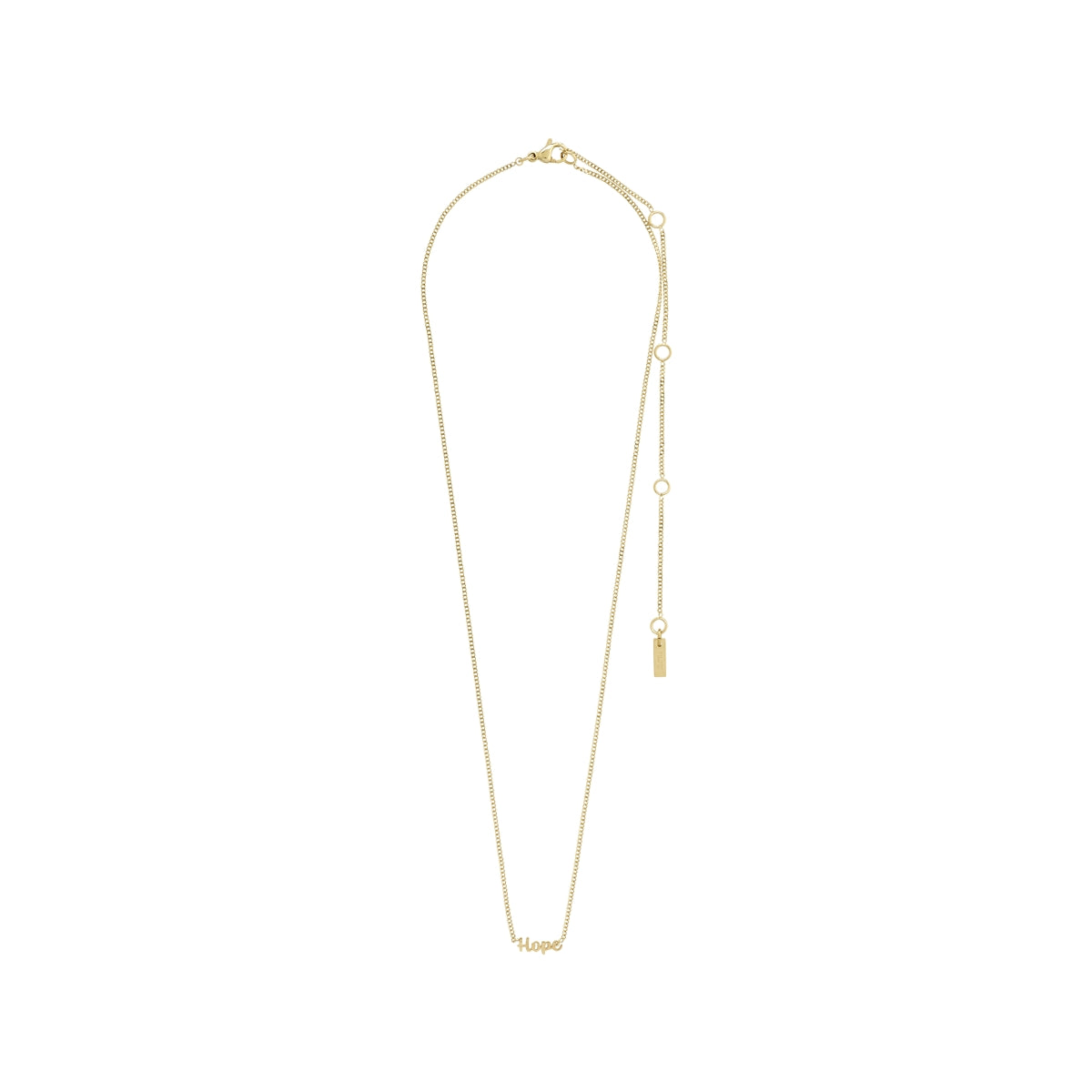 Pilgrim Gold Hope Recycled Necklace