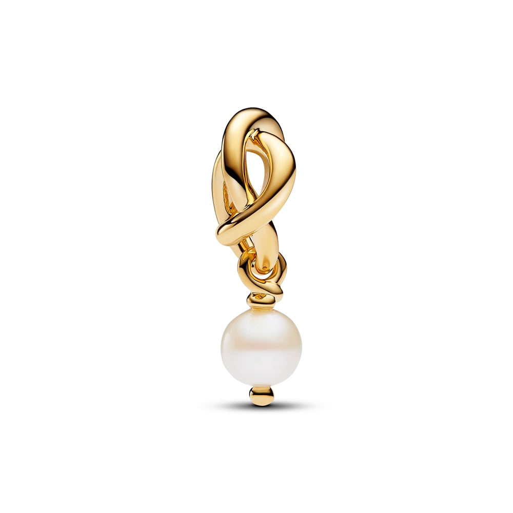 Pandora Gold June Eternity Circle Dangle Charm