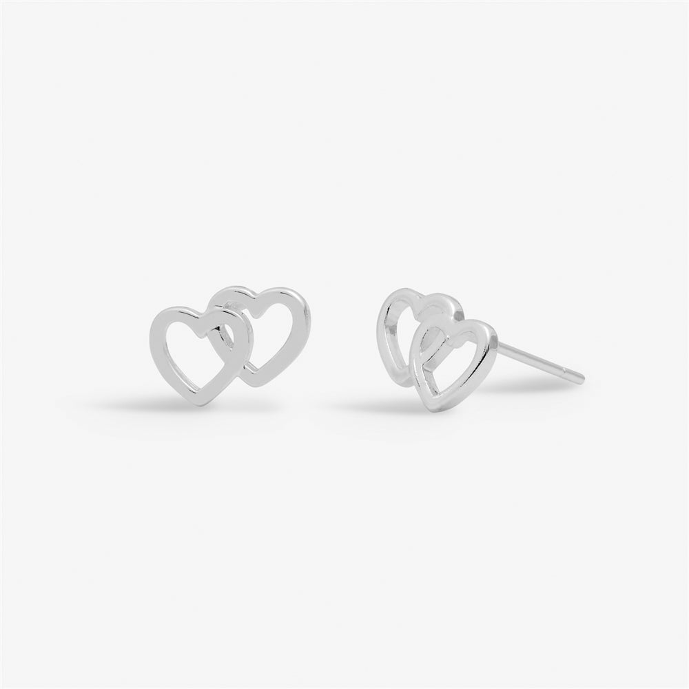 Joma Boxed Friendship Heart Studs