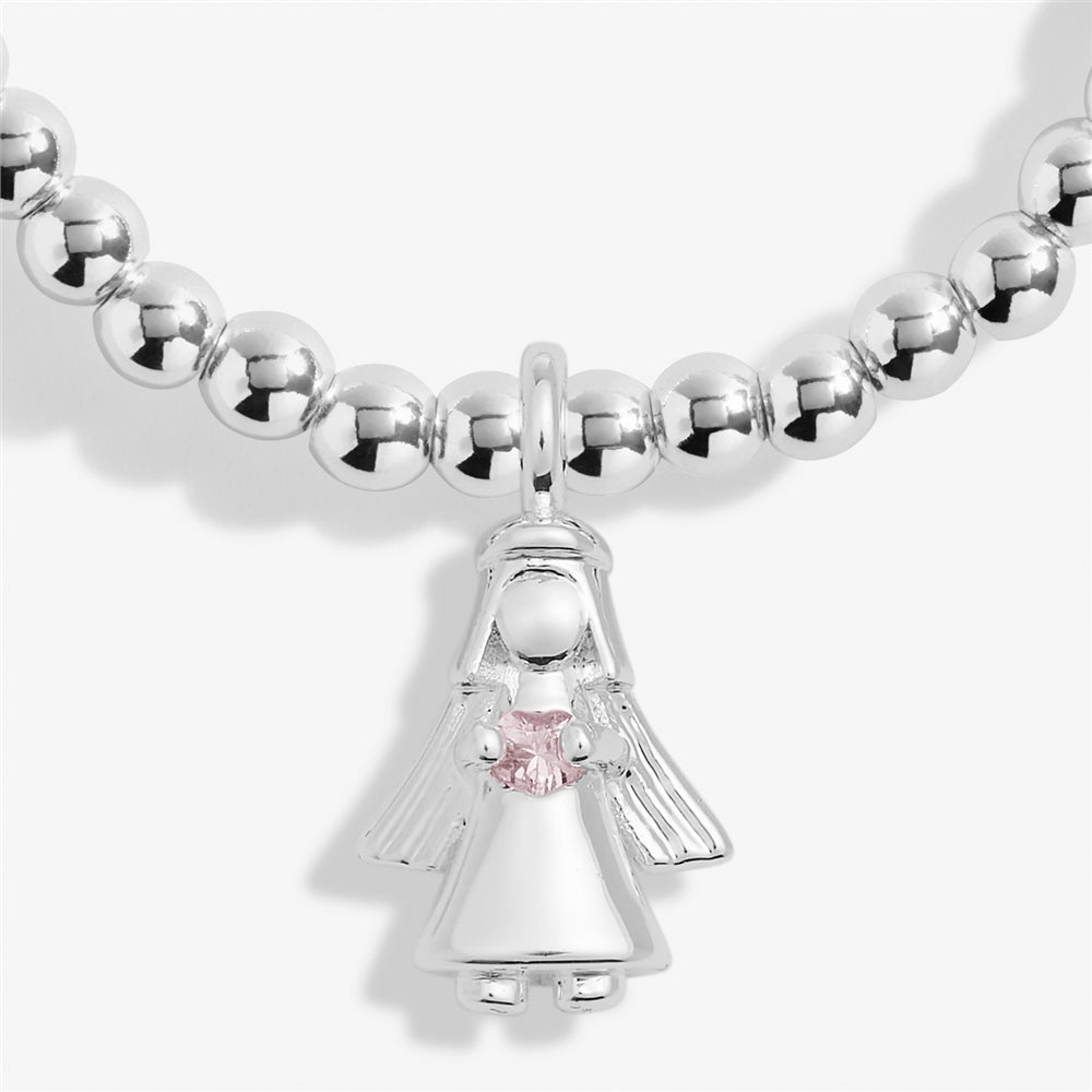 Joma Silver A Little Angel's Watching Over You Children's Bracelet