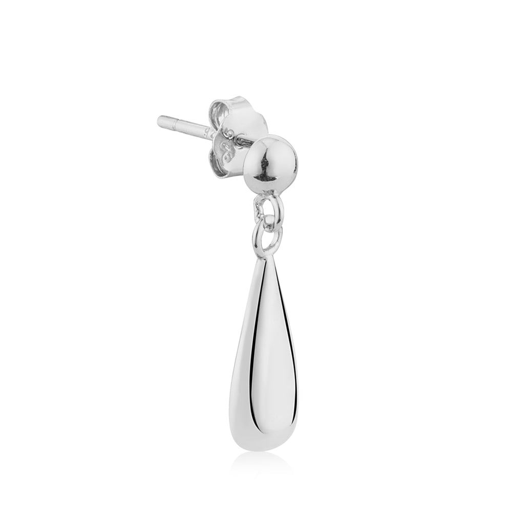 Argento Silver Classic Teardrop Earrings