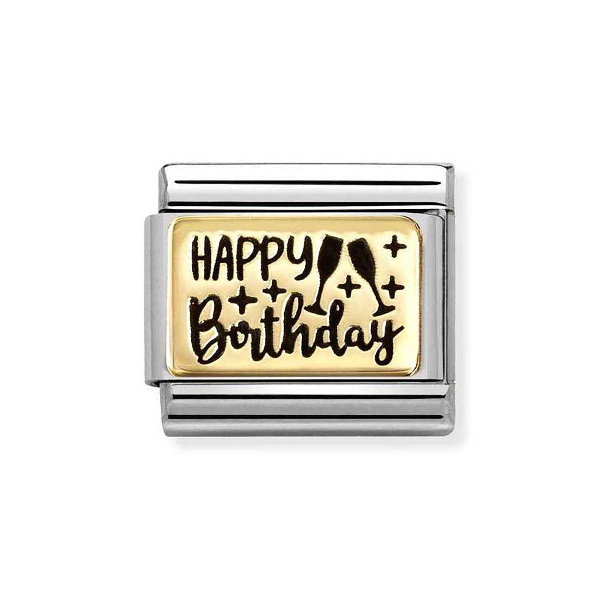 Nomination Happy Birthday Charm