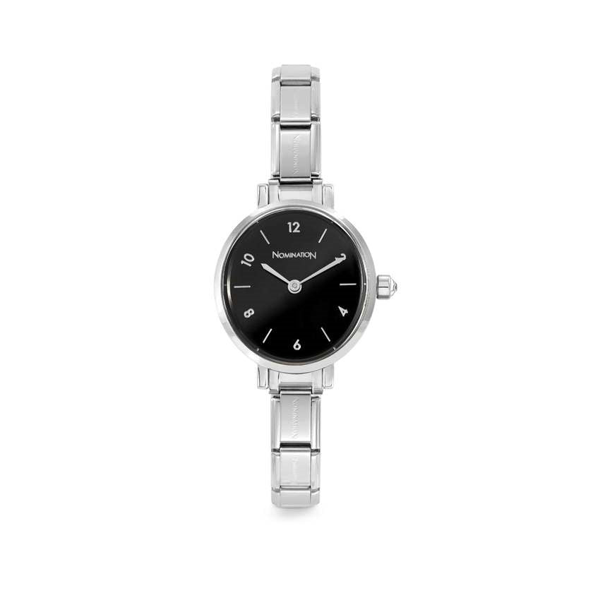 Nomination Paris Black Oval Watch